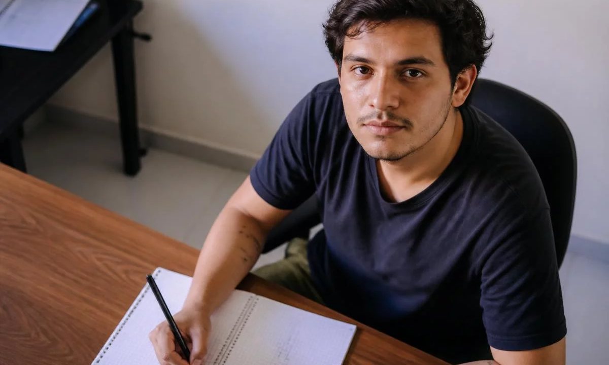 Colegas de trabalho de pé no corredor, conversando antes de a sessão abrir